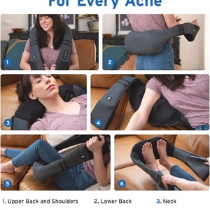 Masajeador Eléctrico TENS para Cuello y Hombros, Dispositivo de Masaje Portátil para Alivio del Dolor Muscular Profundo y Relajación - Product Image 3