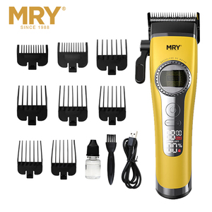 เครื่องตัดผมไร้สายสำหรับผู้ชาย MRY 8000 รอบต่อนาที รุ่น ODM OEM ระดับมืออาชีพ ใบมีด DLC โลหะผสมสังกะสี - Product Image 5