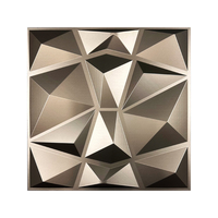 Panneau mural 3D en PVC gaufré moderne 30x30cm, écologique, imperméable, carrelage mural décoratif pour salon, appartement, hôtel
