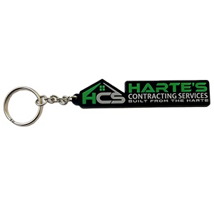 Customizable Soft PVC <b>Key</b> <b>Chains</b> Personalized Logo Keychains Business Personal Gift Soft Rubber Promotional Carabiners Souvenir - Product Image 3
