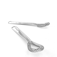 Nouveau acier inoxydable printemps mélangeur à main cuillère Gadgets de cuisine pour mélanger les oeufs Sauces miel crème outils de cuisson