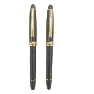 View larger image Add to Compare Share Luxury Personalized metal Pen Laser custom Logo Black and gold roller gel pen