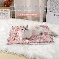 Tapis de couchage pour chien et chat, respirant, imperméable, chaud, en coton et lin, universel, pour toutes les saisons, utilisation en intérieur