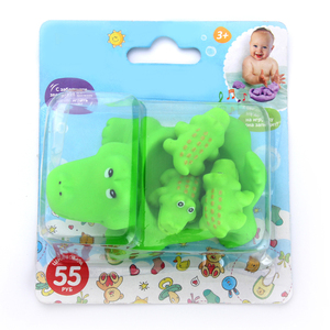 Factory <strong>Supplier</strong> Baby Swimming <strong>Floating</strong> Bath Shower Silicone Toys Animal Rubber <strong>Ducks</strong> Dinosaur Toy Set for Kids - Product Image 3