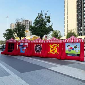 Ensemble <span class=keywords><strong>de</strong></span> 5 <span class=keywords><strong>jeux</strong></span> gonflables <span class=keywords><strong>de</strong></span> carnaval - <span class=keywords><strong>Jeux</strong></span> interactifs <span class=keywords><strong>de</strong></span> qualité commerciale pour enfants et adultes - Product Image 1