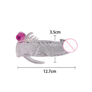 Préservatif réutilisable hommes, extension de bite, jouet sexuel, vibromasseur - Product Image 4