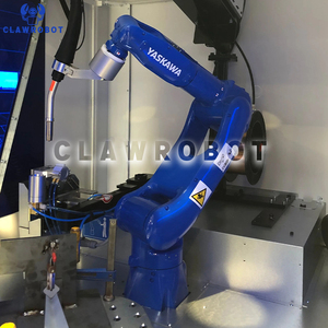 หุ่นยนต์เชื่อมแบบโค้ง CLAWROBOT Yaskawa AR900 6 แกน รับน้ำหนักได้ 7 กก. ระยะเอื้อม 927 มม. พร้อมคอนโทรลเลอร์ YRC1000 สำหรับงานเชื่อมเลเซอร์ ตัด และจัดการวัสดุ - Product Image 3
