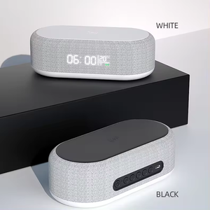 Đa Chức năng Stereo Bass loa sạc thông minh LED kỹ thuật số không dây sạc kỹ thuật số Đồng hồ báo thức - Product Image 2