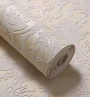 Panneaux muraux en papier, papier peint imperméable, peintures murales de luxe, décorations en briques 3D, autocollants brodés pour plafond, décoration d'hôtel et de maison
