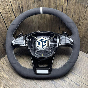 Volant en cuir pour Mercedes Benz 2021 <span class=keywords><strong>2022</strong></span> 2023 W 222 W205 W166 W177 a Class <span class=keywords><strong>GT</strong></span> W213 W246 X253 W212 Amg Volant - Product Image 1