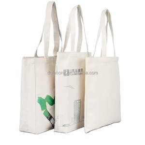 Sac fourre-tout en toile personnalisé DLBZ, durable, grande capacité, portable, tendance, imprimé sur mesure, avec corde, couleur et taille personnalisables - Product Image 1