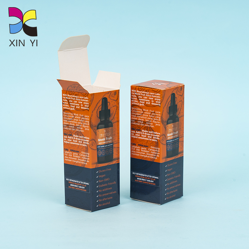 Factory custom beauty packaging box makeup sets cosmetics box essential oil box