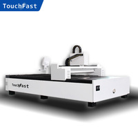 Machine de découpe laser à fibre bon marché Touchfast 1kw 2kw 3kw 4kw 1.5kw 5kw 6kw Machine de découpe laser à fibre Xt Laser