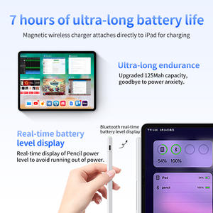 Lápiz Óptico Magnético Findmy Generación 2 2024 con Puntas Reemplazables, Tecnología Capacitiva Activa, Sensor de Inclinación, Plástico y Metal - Product Image 5