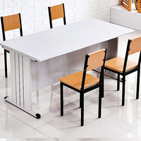 Table de bureau à panneau Table de bureau à domicile Table pour étudiants Table design Mobilier de bureau Table debout d'ordinateur Bureau d'étude moderne