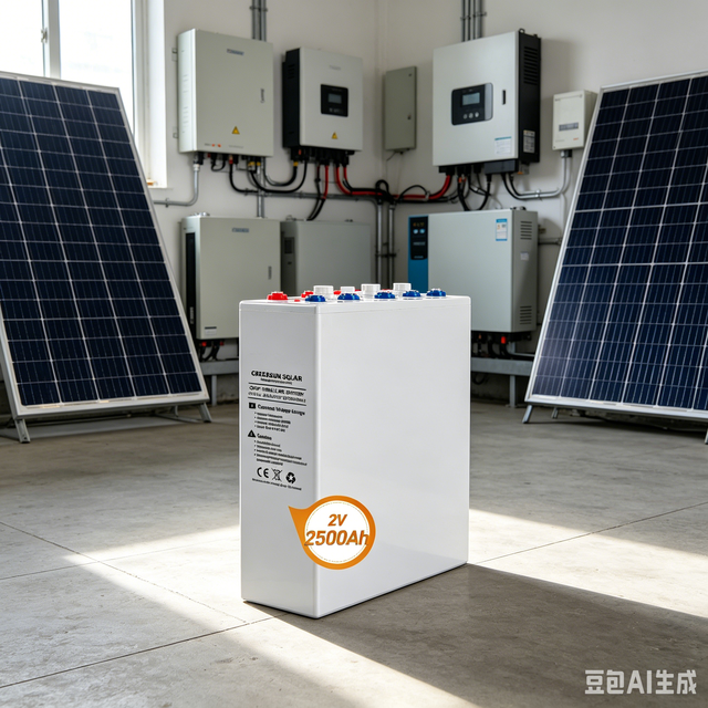 Greensun Solar Storage Deep Cycle Gel Opzv 2v 2500ah Battery