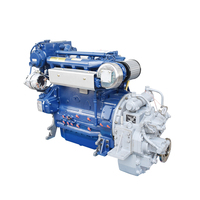Moteur marin Weichai WD12 WD10 WP12 WP13 300HP 350HP 375HP 400HP 250HP 450HP 550 HP 500HP 4 temps refroidi par eau pour bateau