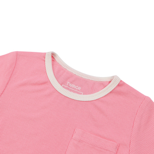 ชุดเสื้อผ้าขาสั้นสำหรับเด็กทารกแรกเกิดชุด2ชิ้นทำจากไม้ไผ่ - Product Image 4