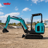 Vente en gros usine : Excavatrice sur chenilles hydraulique d'occasion pour l'exploitation minière, 2,5 tonnes, 3 tonnes, 3,5 tonnes, certifiée CE EPA Euro 5