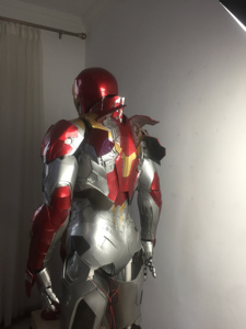 Traje de superhéroe real usable traje de Iron Man MARK 47 traje de mascota disfraz de Cosplay para fiesta - Product Image 6