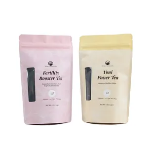Hot Eco Friendly Recyclable Protein Powder Pouch Ziplock Snack Food Bags For Protein Powder Packaging
