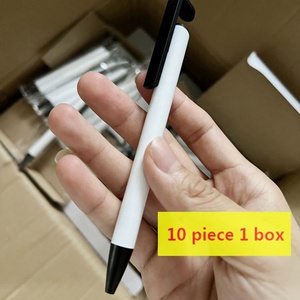 Bolígrafo de sublimación de almacén de EE. UU., bolígrafo de Metal personalizado en blanco para impresión por sublimación, envoltura retráctil de 0,7mm incluida - Product Image 5