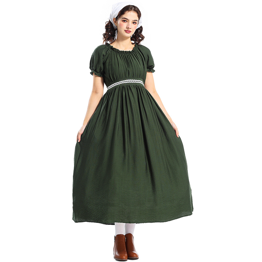 white christmas dresses Dare Fashion Adult Gothic Witch Costume Black Corset Dress Green Hat Tights M