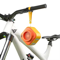 Mini-enceinte stéréo transparente Lixun A132 V5.0 pour Bluetooth 5.0, étanche IPX7, contrôle par application - Son clair et puissant pour bureau/vélo