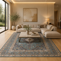 Tapis imprimé numérique HD, doux, à poils ras, antidérapant, pour salon, chambre à coucher, décoration intérieure
