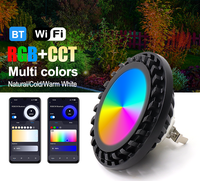 Vente en gros 9-17V basse tension éclairage paysager IP67 étanche PAR36 LED paysage RGB BT Wifi ampoule intelligente