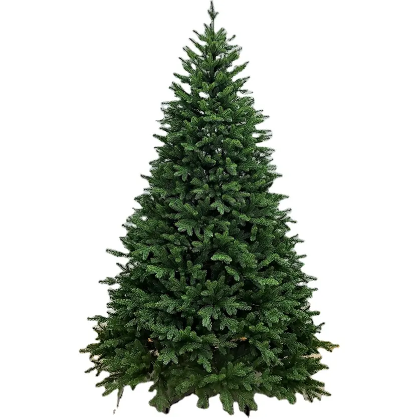 Ready to ship 4ft 5ft 6ft 7ft Luxury PE Christmas tree Unlit full realistic Artificial Christmas tree