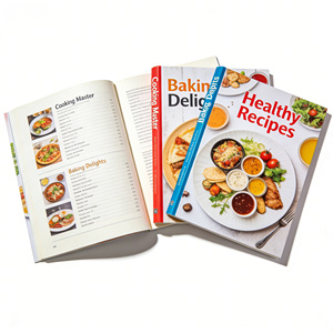 Servicio Profesional <span class=keywords><strong>de</strong></span> Impresión <span class=keywords><strong>de</strong></span> Cubiertas <span class=keywords><strong>de</strong></span> Libros <span class=keywords><strong>de</strong></span> Cocina y Recetas con Logotipo Personalizado y Servicio <span class=keywords><strong>de</strong></span> Impresión <span class=keywords><strong>de</strong></span> Libros en Cartón - Product Image 2