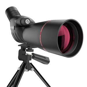 25-75x60 High Definition Monocular Telescope With Tripod Red Coating Curved Angle For Birdwatching - Product Image 2