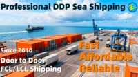 DDP Sea Dropshipping depuis Tianjin Shanghai Shenzhen Transitaire Chine vers Prague Sofia Varna Plovdiv Burgas Poti Tbilissi
