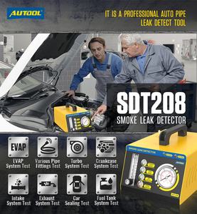 <span class=keywords><strong>Detector</strong></span> de Vazamento de Fumaça Automotivo Portátil AUTOOL SDT208 12V 24V para Teste de Vazamento de EVAP - Product Image 3