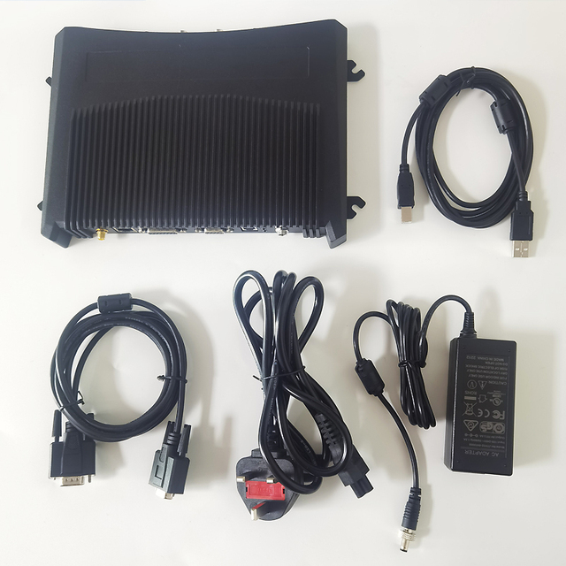 UHF RFID Fixed Reader Long Range R2000 Module 4port 8port UHF RFID Reader for Vehicle Warehouse Road Inventory ISO18000-6C