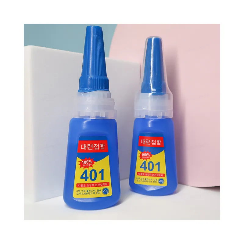 Effective Splicing DIY Crafts Quick Fix Repair Strong Adhesive Multi Purpose 401 Glue Instant Dry