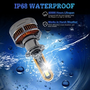 Tăng G66Pro Siêu <span class=keywords><strong>Canbus</strong></span> Công Suất Cao H1 H3 H7 <span class=keywords><strong>H8</strong></span> H11 9005 9006 Xe <span class=keywords><strong>LED</strong></span> Đèn Pha Đèn Pha 300W 6000K Siêu Sáng H4 <span class=keywords><strong>LED</strong></span> Đèn Pha Mới - Product Image 5