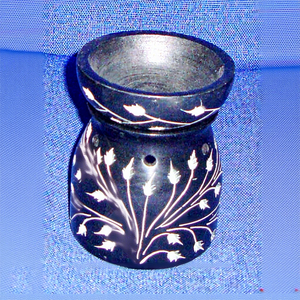 Indian Soapstone Durable Aroma <b>Oil</b> Designer <b>Burner</b> for All-Season Home Decor - Product Image 1