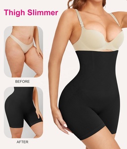 2024 ropa de compresión de cintura alta para mujer, <span class=keywords><strong>bragas</strong></span> moldeadoras de cuerpo con Control de barriga sin costuras, ropa moldeadora de talla grande, pantalones cortos moldeadores - Product Image 6