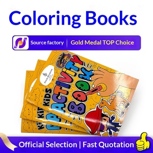 Livres d'images personnalisés pour enfants, Matériel éducatif pour l'apprentissage précoce, Cahiers de coloriage, Albums illustrés, Impression sur papier - Product Image 2