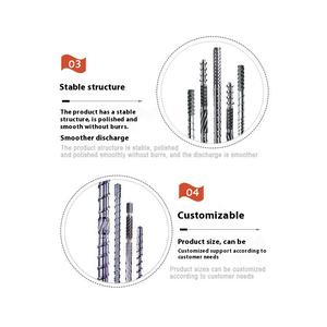 Tornillo y barril bimetálicos nitrurados 25-25 directos de fábrica para máquina de moldeo de película - Product Image 3