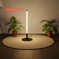 Lampe de table minimaliste pour Shabbat, lampe bâton de Shabbat, cadeaux juifs, 4 couleurs, lampe de bureau juive pour chambre/salon