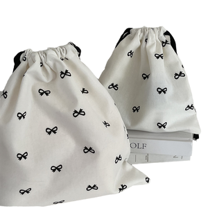 Sac à cordon en coton 100 % biologique à faible MOQ, sac de rangement en coton naturel, sac cadeau artisanal réutilisable, écologique et recyclable - Product Image 1