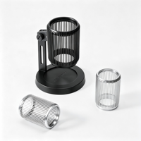 Manchon en aluminium anodisé usiné sur mesure par CNC, coque en tube d'aluminium pour lampe torche, instrument optique, capteur automobile