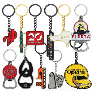 QY Wholesale Zinc Alloy Keychains Round Shape Printing Fashion Carabiner Souvenir <b>Metal</b> <b>Key</b> <b>Chains</b> - Product Image 4
