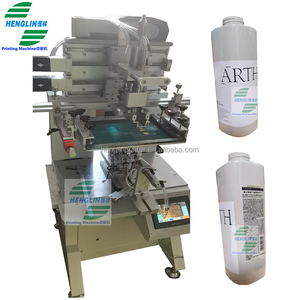 Bốn trục động cơ servo mỹ phẩm Nước hoa thủy tinh nhựa chai lụa Màn hình máy in cho tam giác vuông hình bầu dục tứ giác - Product Image 3