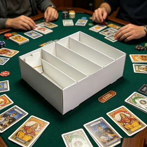 Wholesale Recyclable Divider Cardboard Box TCG Sports Trading Card Bulk Storage Box For Game Card Shop Collection - Product Image 5