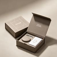 Boîte cadeau premium pour appareils dentaires, personnalisable avec fermeture magnétique, emballage pliable adapté aux appareils orthodontiques transparents