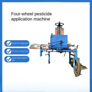 Pulverizador de pluma de cuatro ruedas autopropulsado de alto rendimiento, pesticida líquido agrícola, máquina pulverizadora sin aire, tipo gatillo de Motor - Product Image 4